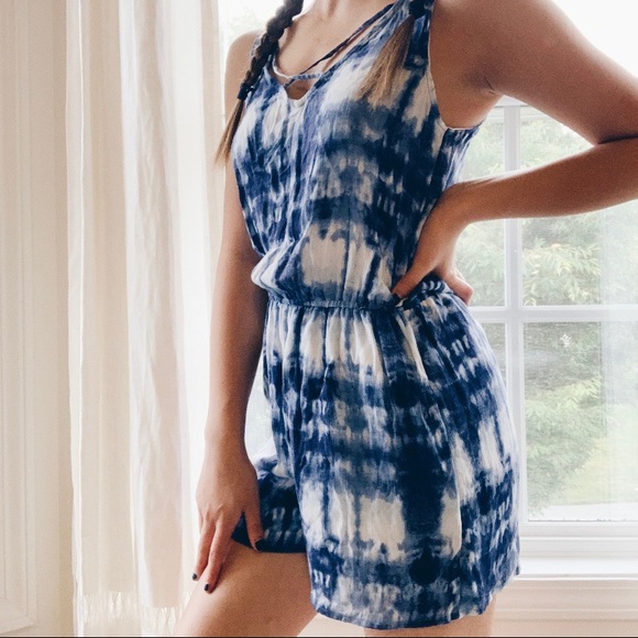 Hollister Other - Hollister sleeveless tie dye romper Hollister Other - Hollister sleeveless tie dye romper